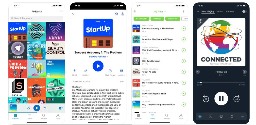 تطبيق Pocket Casts