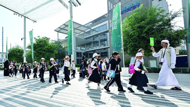 لشحن طاقة أجيال المستقبل.. طوابير المدارس تعود إلى «إكسبو دبي»