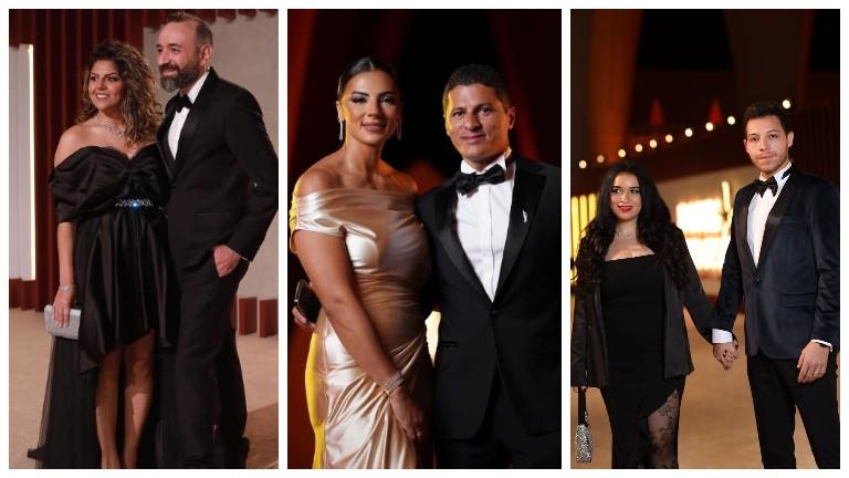 بالصور- شاهد النجوم “الكابلز” في حفل ختام الجونة السينمائي