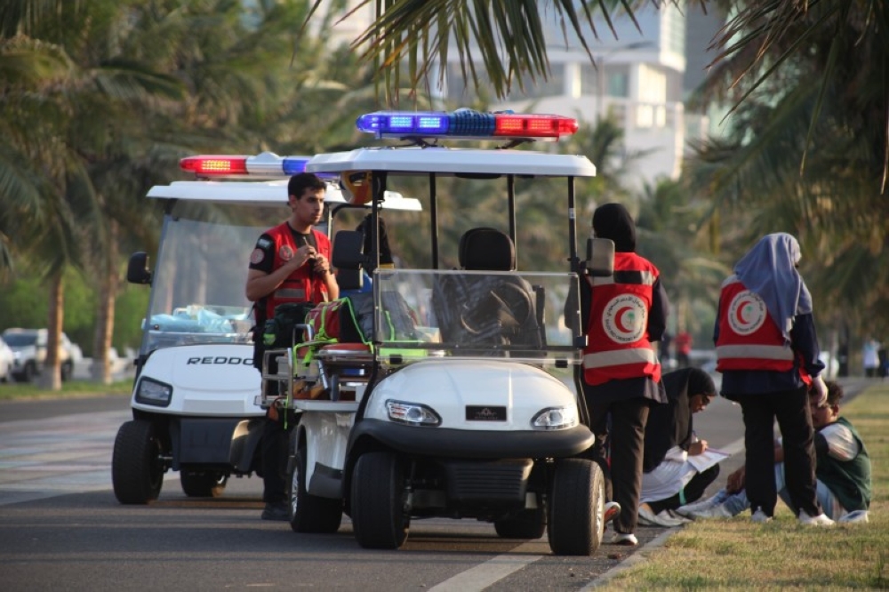 3472 متطوعاً ومتطوعة يقدمون 29 ألف ساعة تطوعية للهلال الأحمر بمنطقة مكة المكرمة