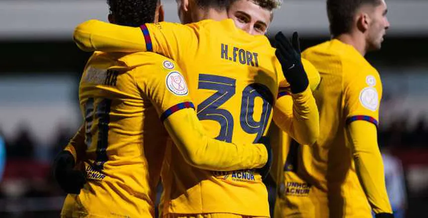 برشلونة يعبر مأزق بارباسترو ويتأهل لثمن نهائي كأس ملك إسبانيا