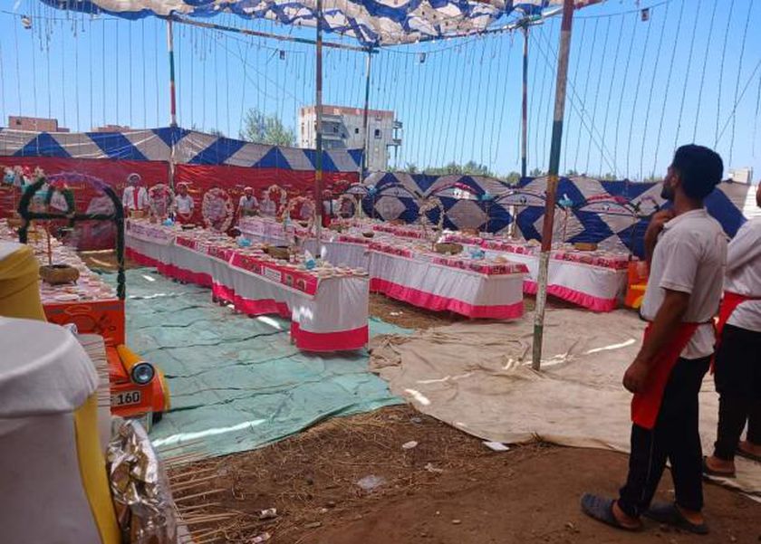 «12 عجلا و10 خرفان».. حقيقة الصور المتداولة لحفل زفاف أسطوري بالدقهلية