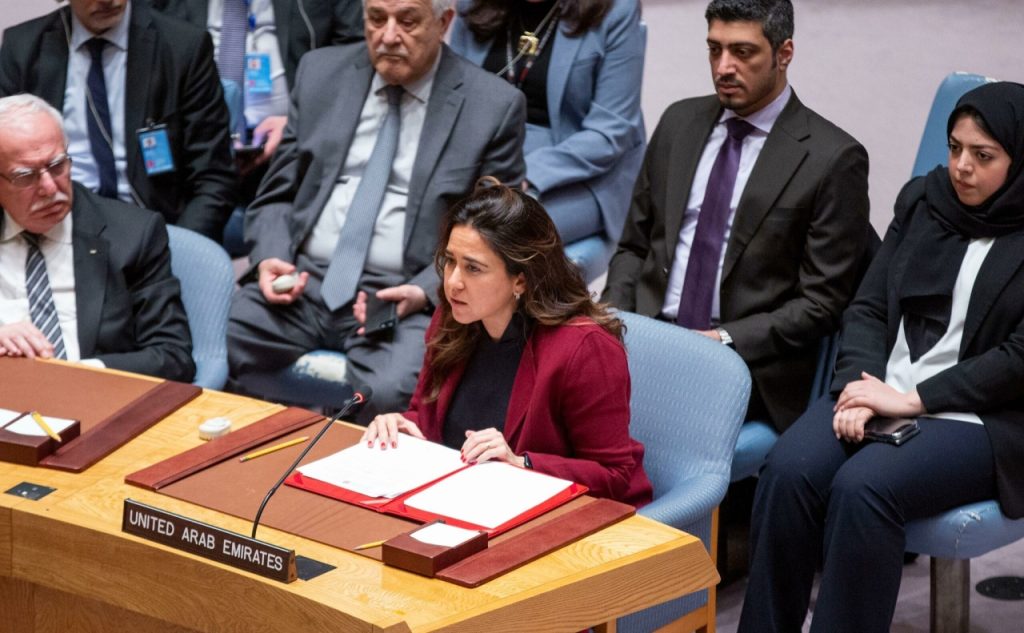 الإمارات تجدد الدعوة لوقف فوري للنار في غزة