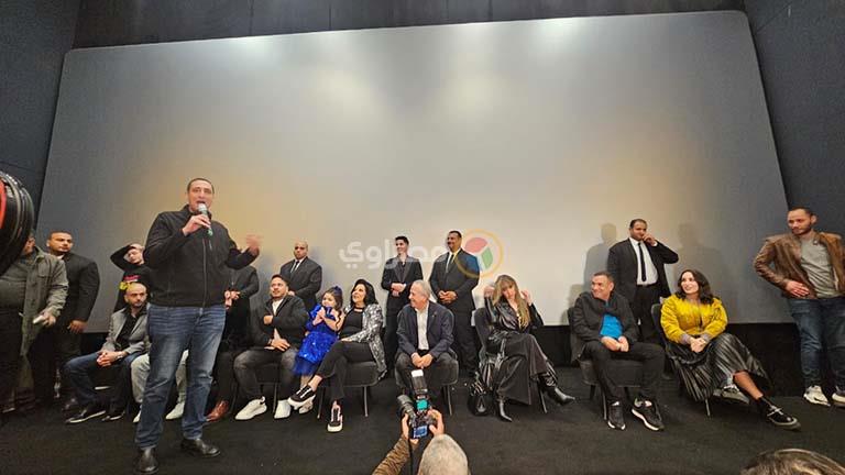 إسعاد يونس والمخرج وائل إحسان في ندوة على هامش العرض الخاص لفيلم “عصابة عظيمة”