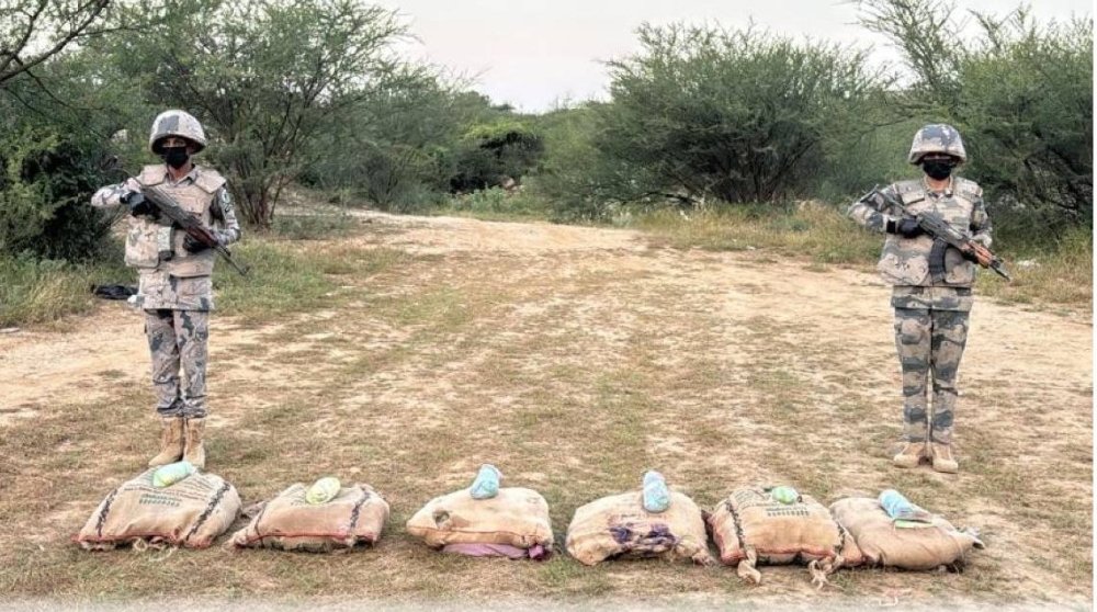 حرس الحدود بجازان يحبط تهريب 180 كيلوغراماً من نبات القات