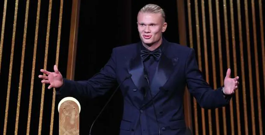 هالاند يحصد جائزة «جلوب سوكر» لأفضل لاعب في العالم 2023