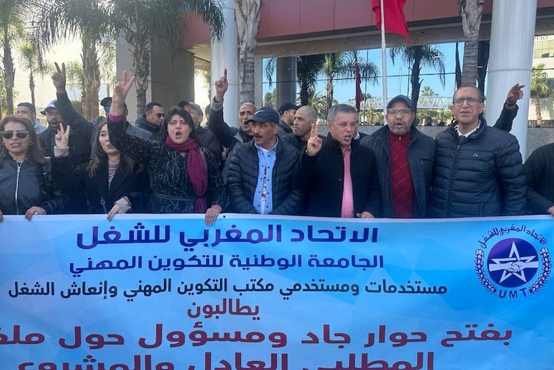 نسبة الإضراب بقطاع التكوين المهني 96.3 %