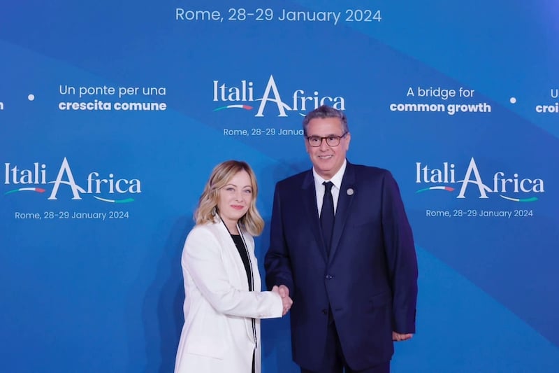 أخنوش: إيطاليا مهمتة بالمشاريع الطاقية للمغرب