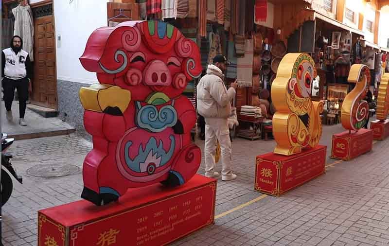 احتفال بالسنة الصينية في الرباط