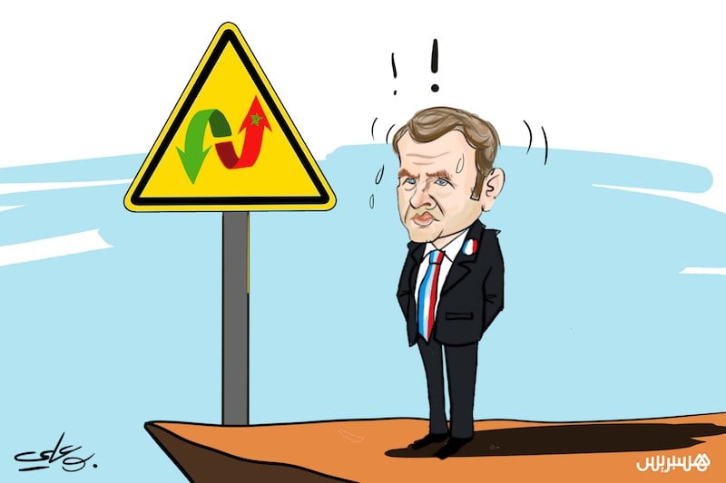 بين الممكن والمستحيل .. الأطلسي يكشف تيه الرئيس الفرنسي ماكرون أمام المغرب