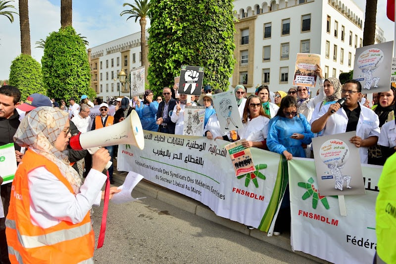 نقابات الصحة ترفض “عرض 800 درهم”