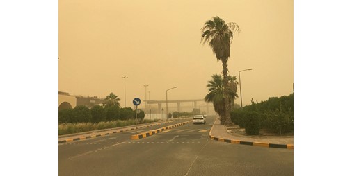 الأرصاد تحذر رياح مثيرة للغبار تقل معها الرؤية وأمطار رعدية متفرقة
