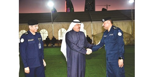 محافظ حولي والعاصمة بالوكالة يشيد بجهود الداخلية خلال الاحتفالات الوطنية