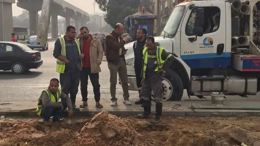 انقطاع المياه عن مدينة القنطرة بالإسماعيلية بسبب كسر ماسورة رئيسية
