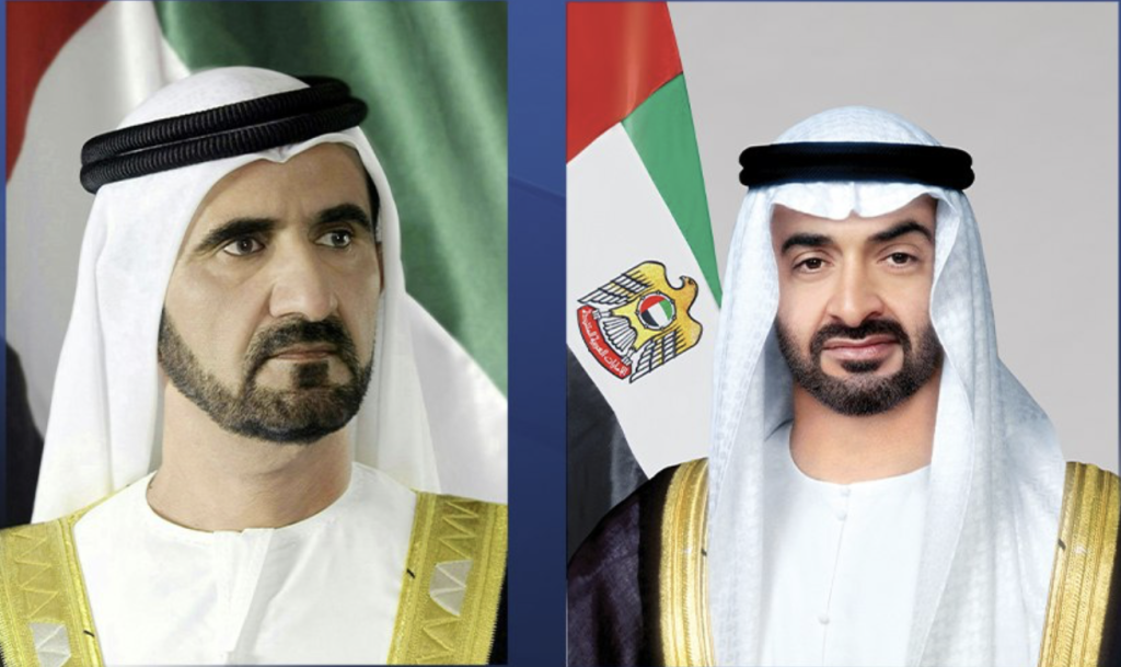 محمد بن زايد ومحمد بن راشد يرحبان بضيوف الإمارات المشاركين بالقمة العالمية للحكومات 2024