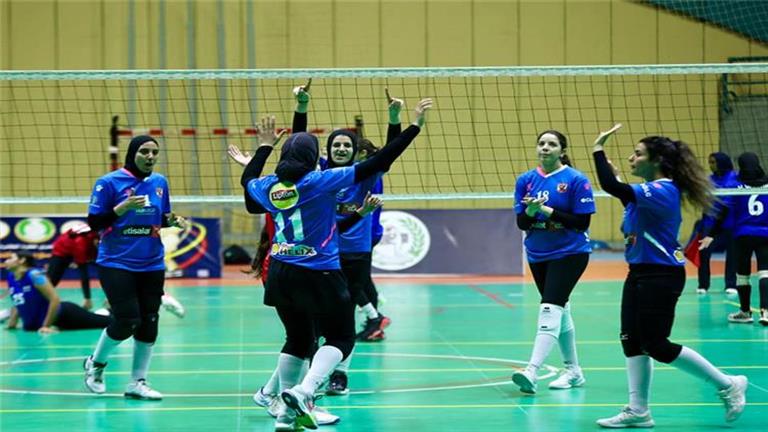 سيدات طائرة الأهلي يحصدن السوبر المصري على حساب الزمالك