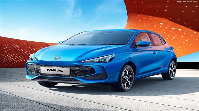 طرح سيارة إم جي 3 الجديدة في الشرق الأوسط