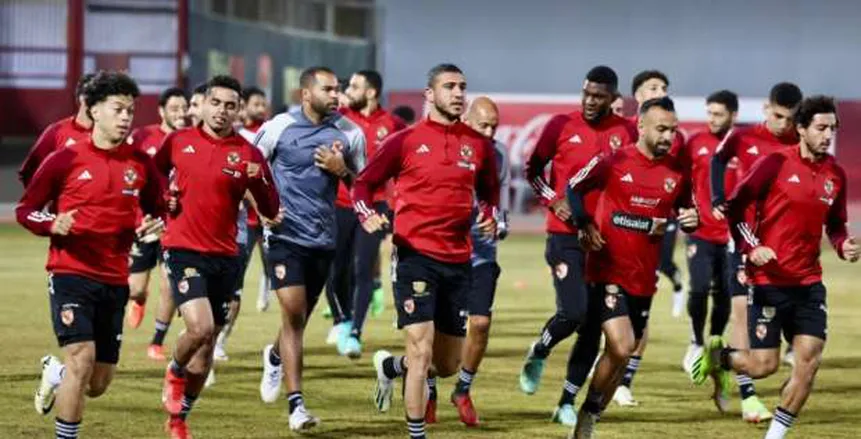 كواليس مران الأهلي الختامي استعدادا لمواجهة بلدية المحلة غدًا