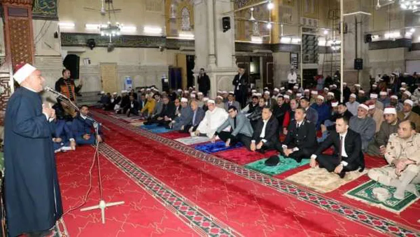 محافظ الشرقية يشهد احتفالية ذكرى ليلة النصف من شعبان بمسجد الفتح