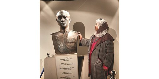 الأنباء تستعرض متحف السادات في مكتبة الإسكندرية