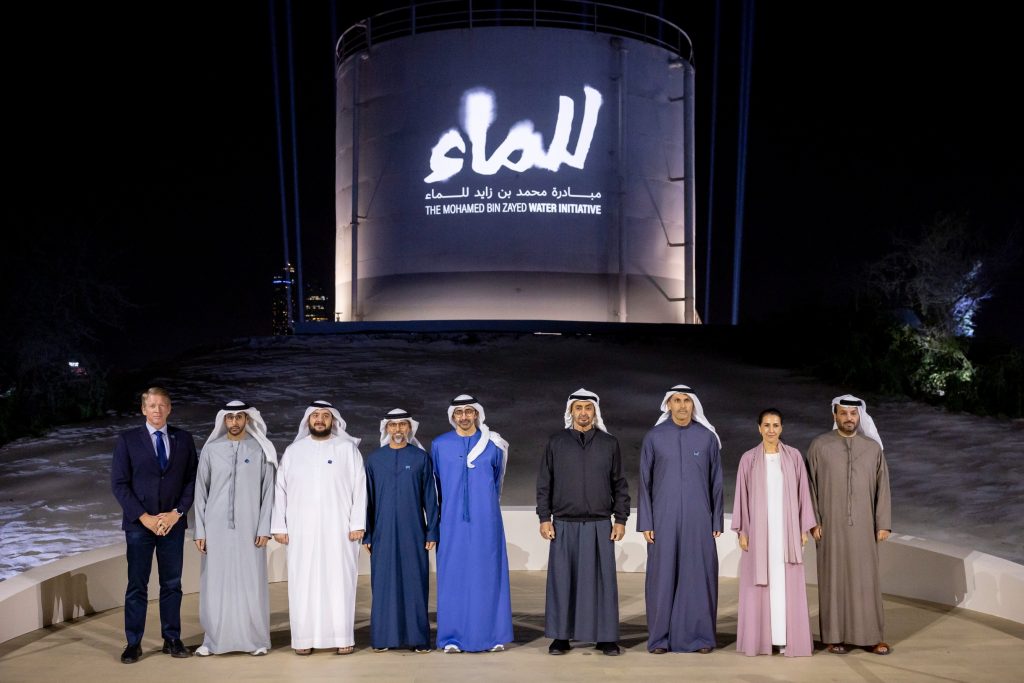 رئيس الدولة يشهد إعلان شراكة بين “مبادرة محمد بن زايد للماء” ومؤسسة “إكس برايز” الأميركية