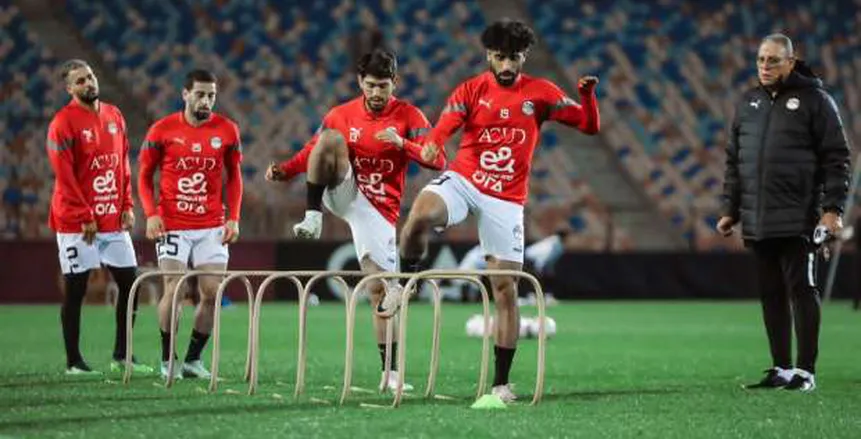 منتخب مصر يواصل استعداداته لمواجهة نيوزيلندا في كأس العاصمة «صور»