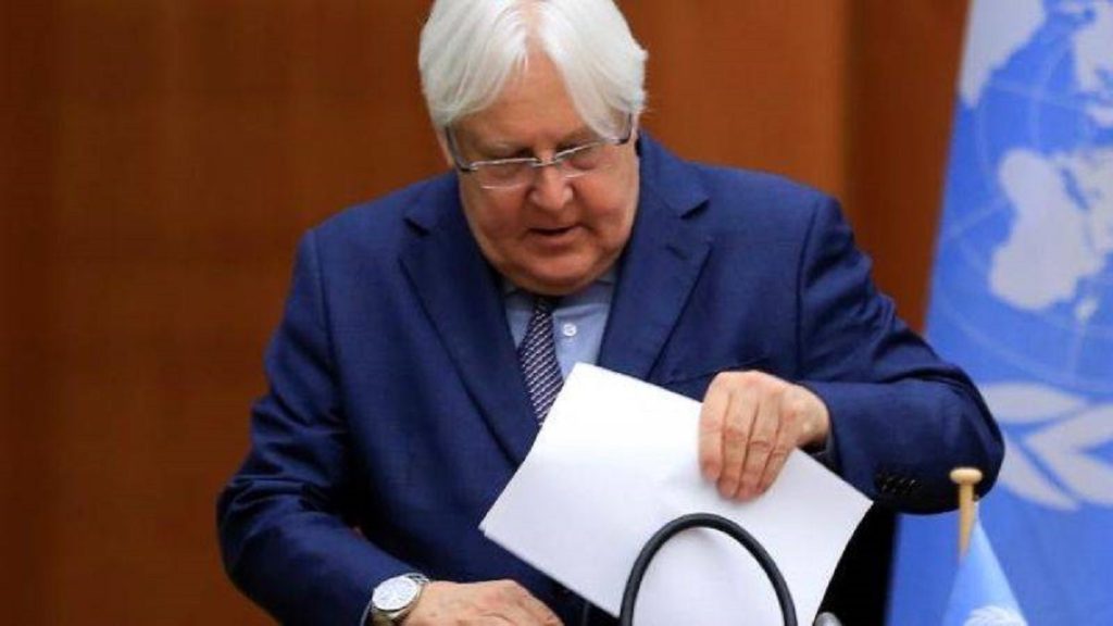 غريفيث ينوي ترك منصبه في قيادة الشؤون الإنسانية الأممية لأسباب صحية