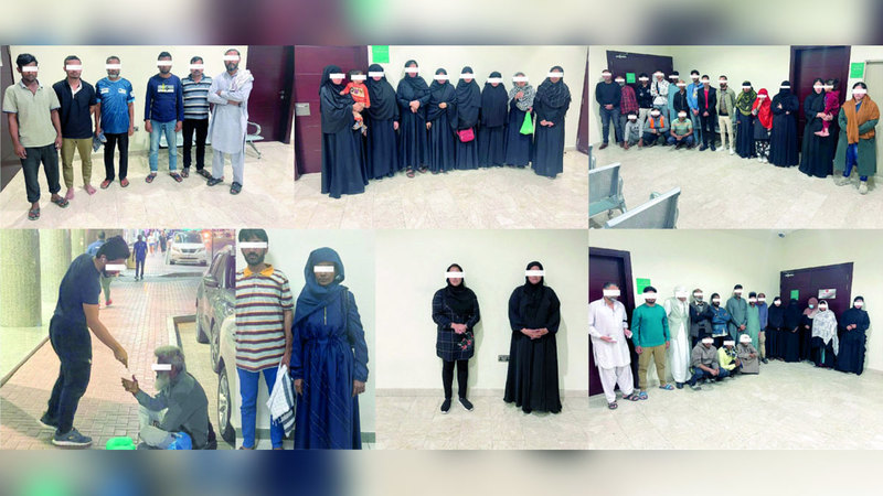 شرطة دبي تضبط 202 متسول خلال النصف الأول من رمضان