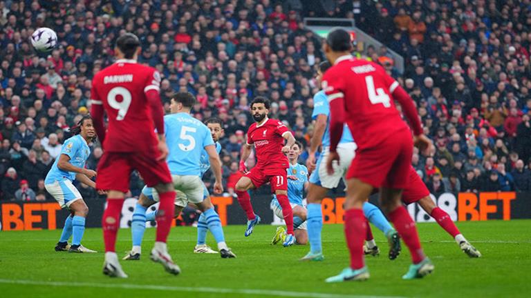 “بمشاركة صلاح”.. ليفربول يتعادل مع مانشستر سيتي في الدوري الإنجليزي