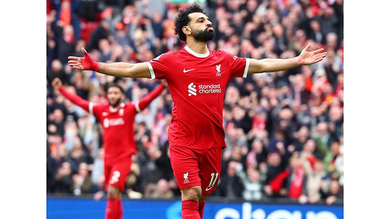 “اقترب من جيرارد”.. أرقام مميزة لصلاح بعد مواجهة برايتون