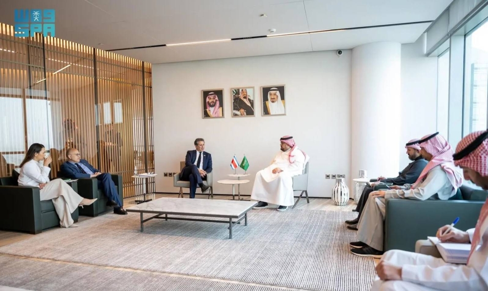 الإبراهيم ونظيره أنويل توفار يبحثان فرص التعاون الاقتصادي بين البلدين