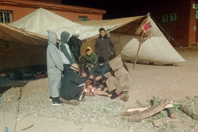 معتصمون يطلبون مضخة للماء بأزيلال