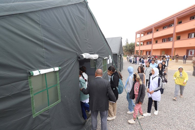 إفطار يدعم تمدرس أطفال مناطق الزلزال