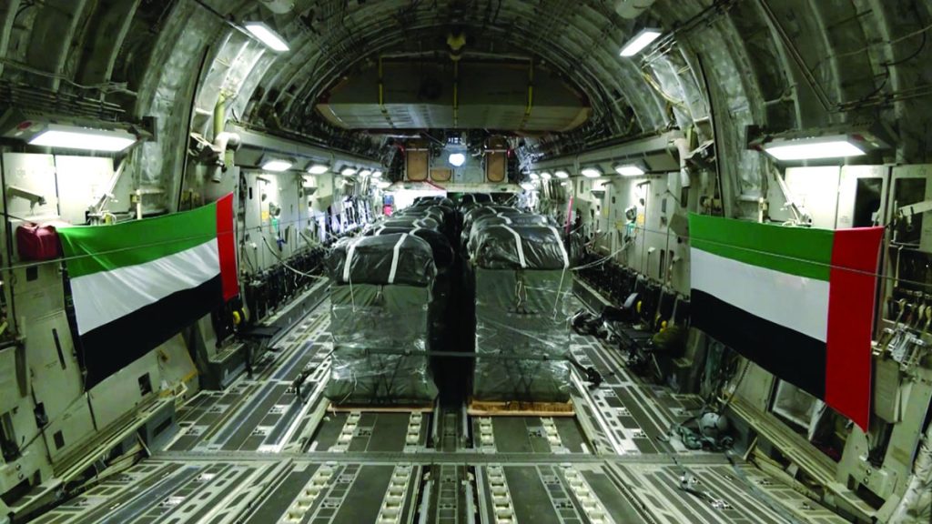 طيور الخير تنفذ الإسقاط الجوي الـ 24 للمساعدات الإنسانية والإغاثية شمال غزة