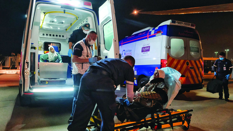 الإمارات تستقبل الدفعة الـ 15 من الأطفال الفلسطينيين الجرحى ومرضى السرطان