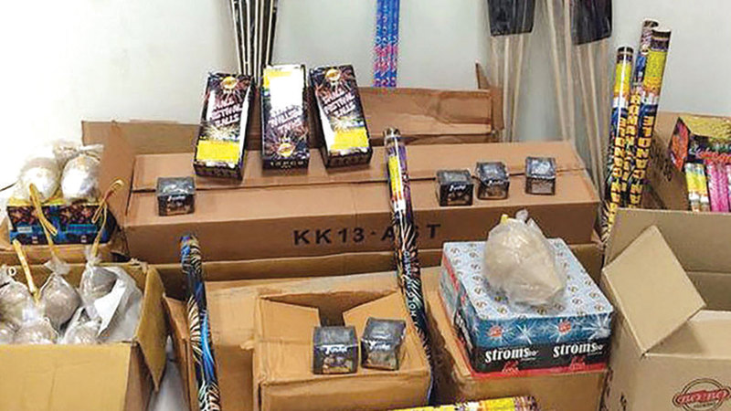 نصف مصابي «الألعاب النارية» دون 17 عاماً