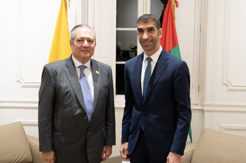 553.1 مليون دولار تجارة الإمارات وكولومبيا في 2023 بزيادة 43% مقارنة بعام 2022