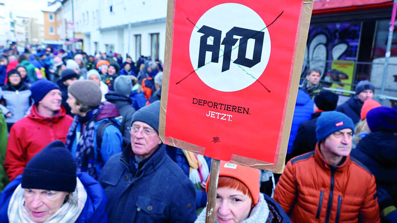 رفض شعبي لمؤتمر ينظمه حزب «البديل من أجل ألمانيا»