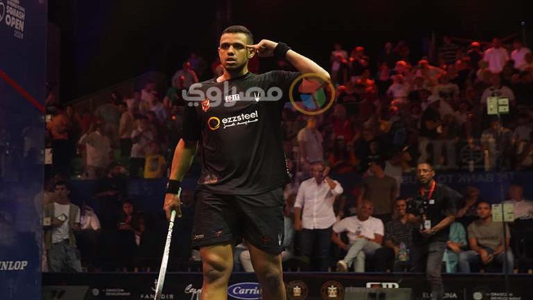 “بنسر الأهلي”.. احتفال خاص من مصطفى عسل بالتأهل إلى نهائي بطولة الجونة للاسكواش (صور)