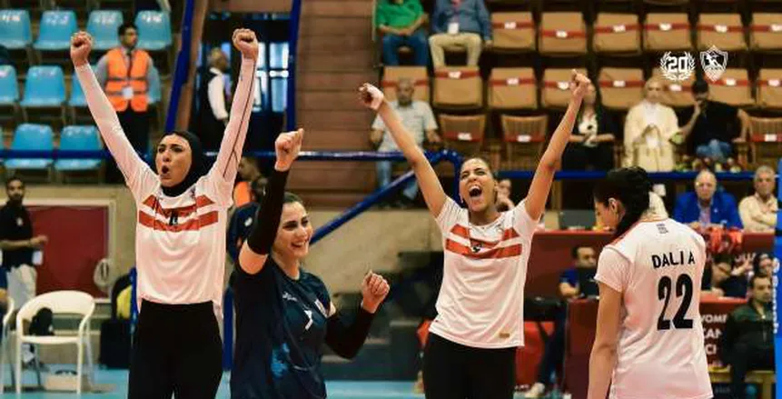 سيدات الزمالك يتوج بلقب بطولة أفريقيا للطائرة على حساب الأهلي ويتأهل لمونديال الاندية