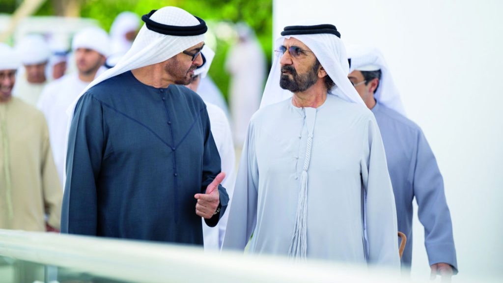 رئيس الدولة ومحمد بن راشد يبحثان شؤون الوطن والمواطن