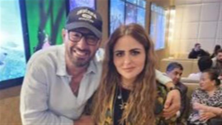 بعد شائعة طلاقهما.. أحمد السقا ومها الصغير يشاهدان “السرب”