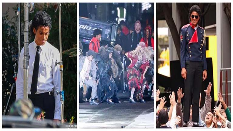 صور جديدة من كواليس تصوير فيلم السيرة الذاتية “Michael” يعرض 2025