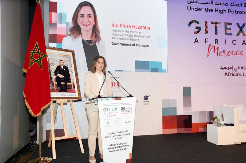 مزور تستعرض جديد “جيتكس إفريقيا” بالمغرب.. الصحة الرقمية والذكاء الاصطناعي