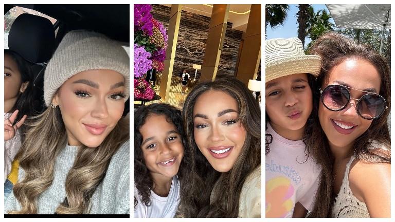 بعد عقد القران .. 20 صورة لزوجة سام مرسي وابنته