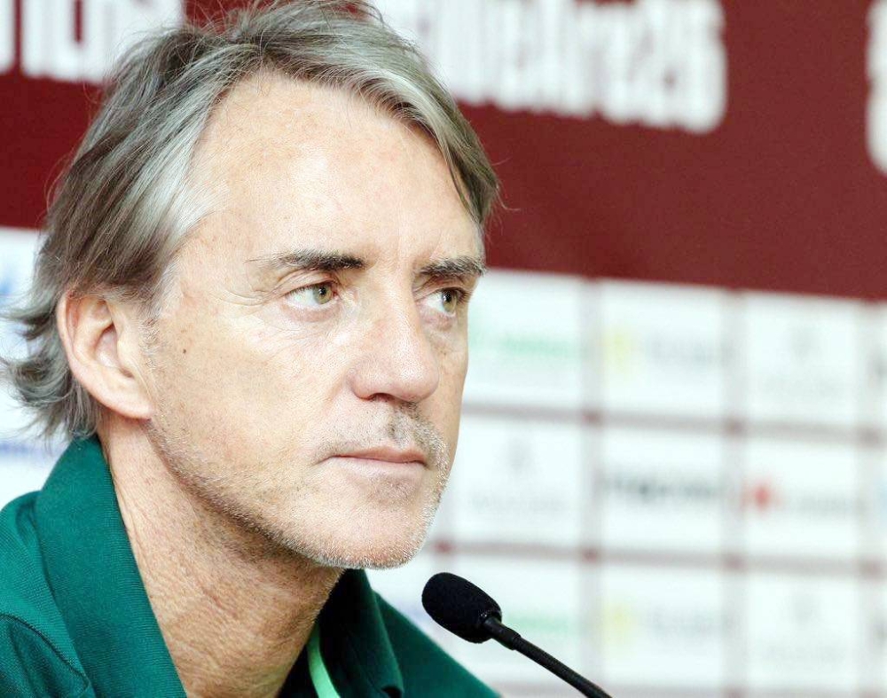 مانشيني يواجه الإعلام قبل لقاء الأردن