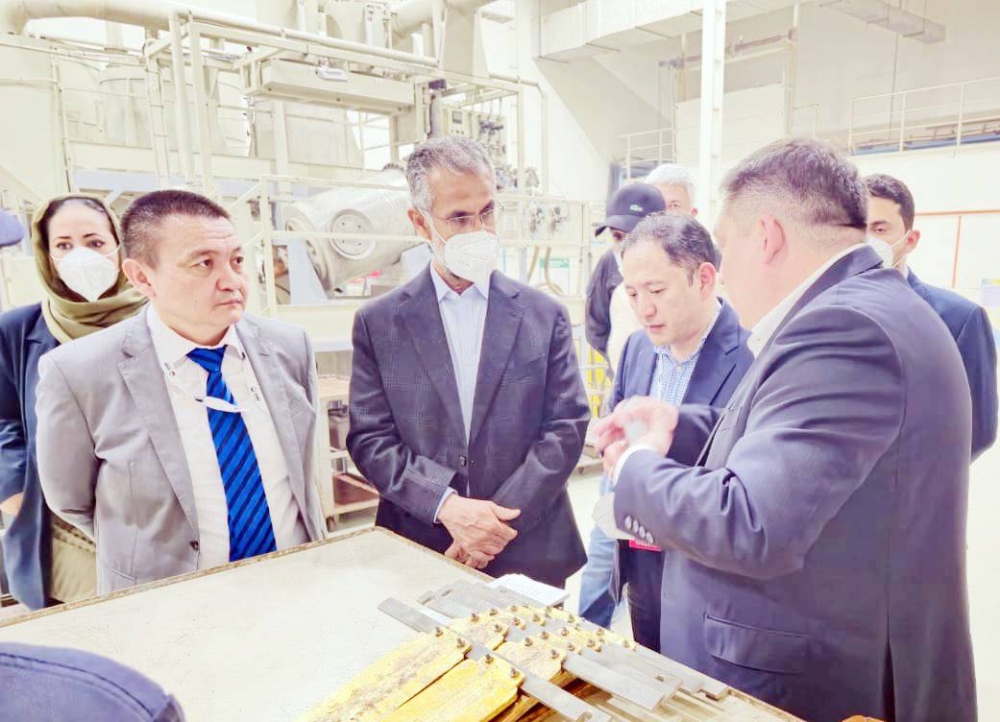 الرئيس التنفيذي للمساحة الجيولوجية يناقش التعاون الجيولوجي في كازاخسان