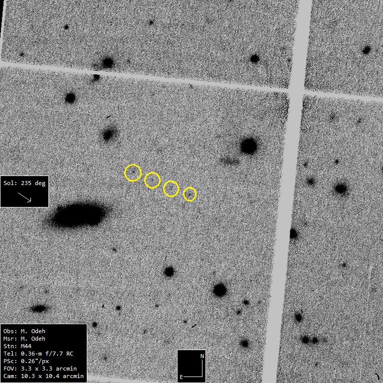 “الفلك الدولي” يكتشف كويكباً جديداً في النظام الشمسي