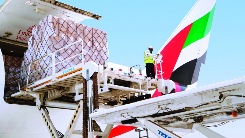 «الإمارات سكاي سنترال» يتعامل مع 2.5 مليون طن من البضائع سنوياً