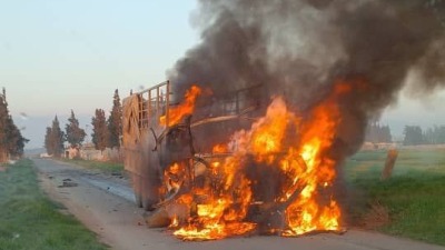 غارة إسرائيلية تستهدف شاحنة لحزب الله محملة بصواريخ في شرق لبنان